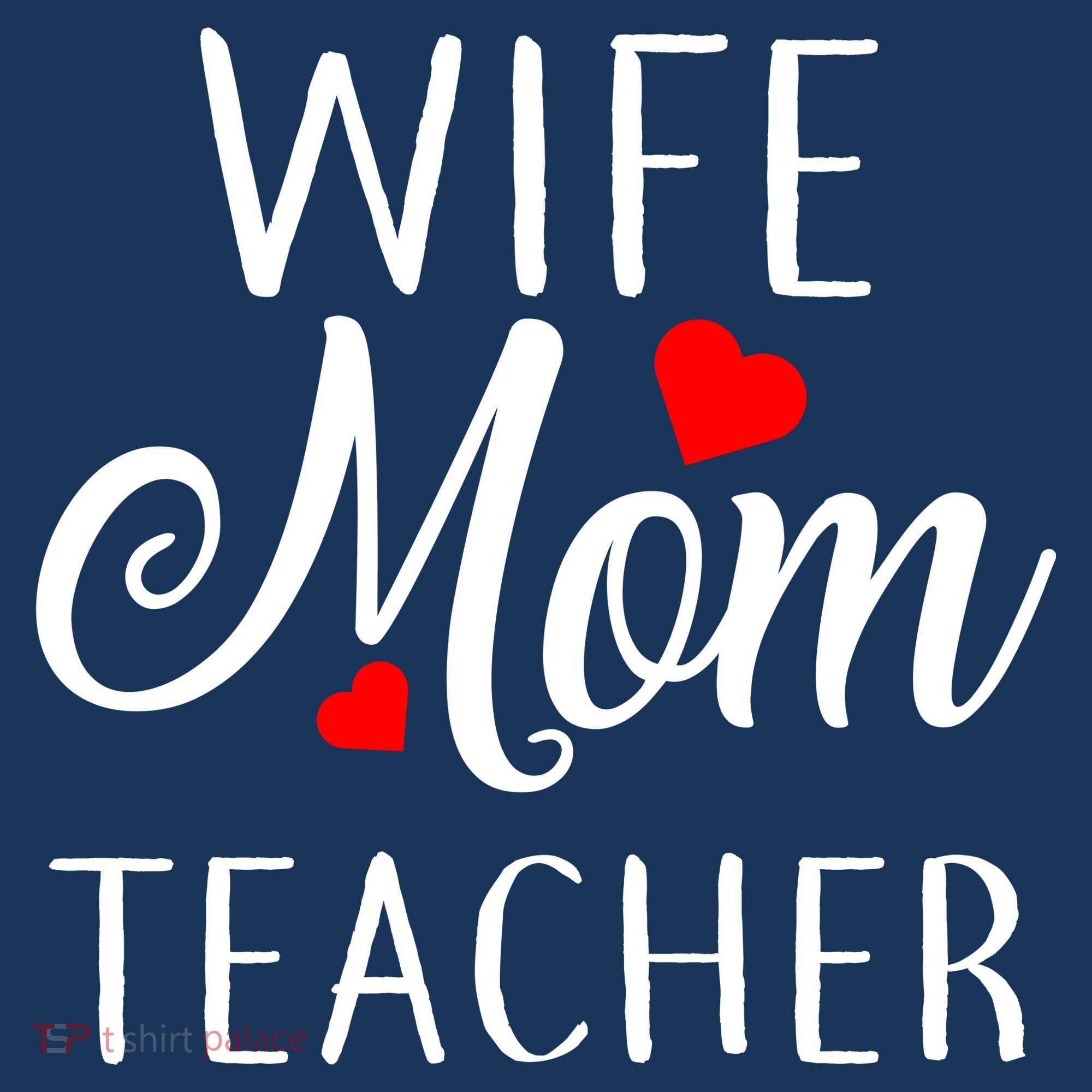 Wife Mom Teacher  Women's Hoodie