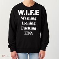 Wife Washing Ironing Fucking .ETC Women's Sweatshirt thumb 0