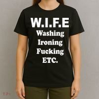 Wife Washing Ironing Fucking .ETC T-Shirt thumb 4