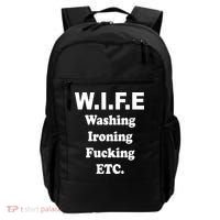 Wife Washing Ironing Fucking .ETC Backpack thumb 0