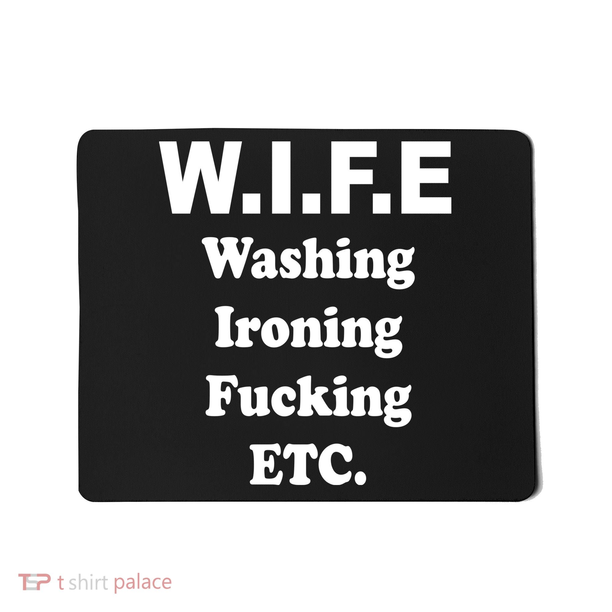Wife Washing Ironing Fucking .ETC Mousepad