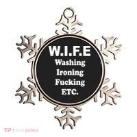 Wife Washing Ironing Fucking .ETC Ornament thumb 0