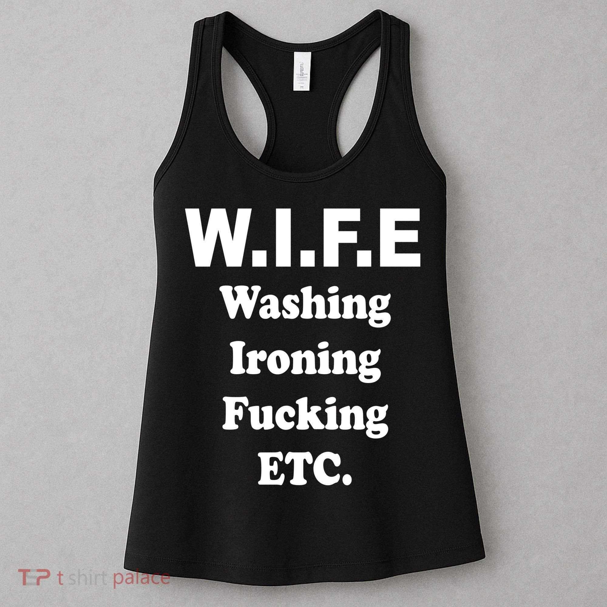 Wife Washing Ironing Fucking .ETC Women's Tank Top