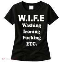 Wife Washing Ironing Fucking .ETC Women's T-Shirt thumb 0
