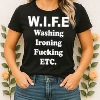 Wife Washing Ironing Fucking .ETC Women's T-Shirt thumb 2