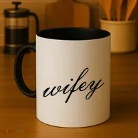 Wifey Logo Coffee Mug thumb 4