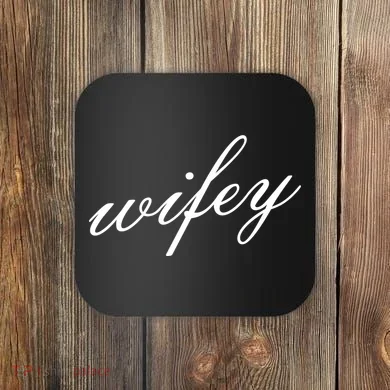 Wifey Logo Coaster