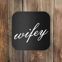 Wifey Logo Coaster thumb 0