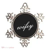Wifey Logo Ornament thumb 0