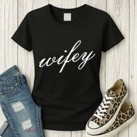 Wifey Logo Women's T-Shirt thumb 3