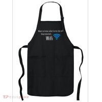 Wifi - Turns Me On Funny Apron thumb 0