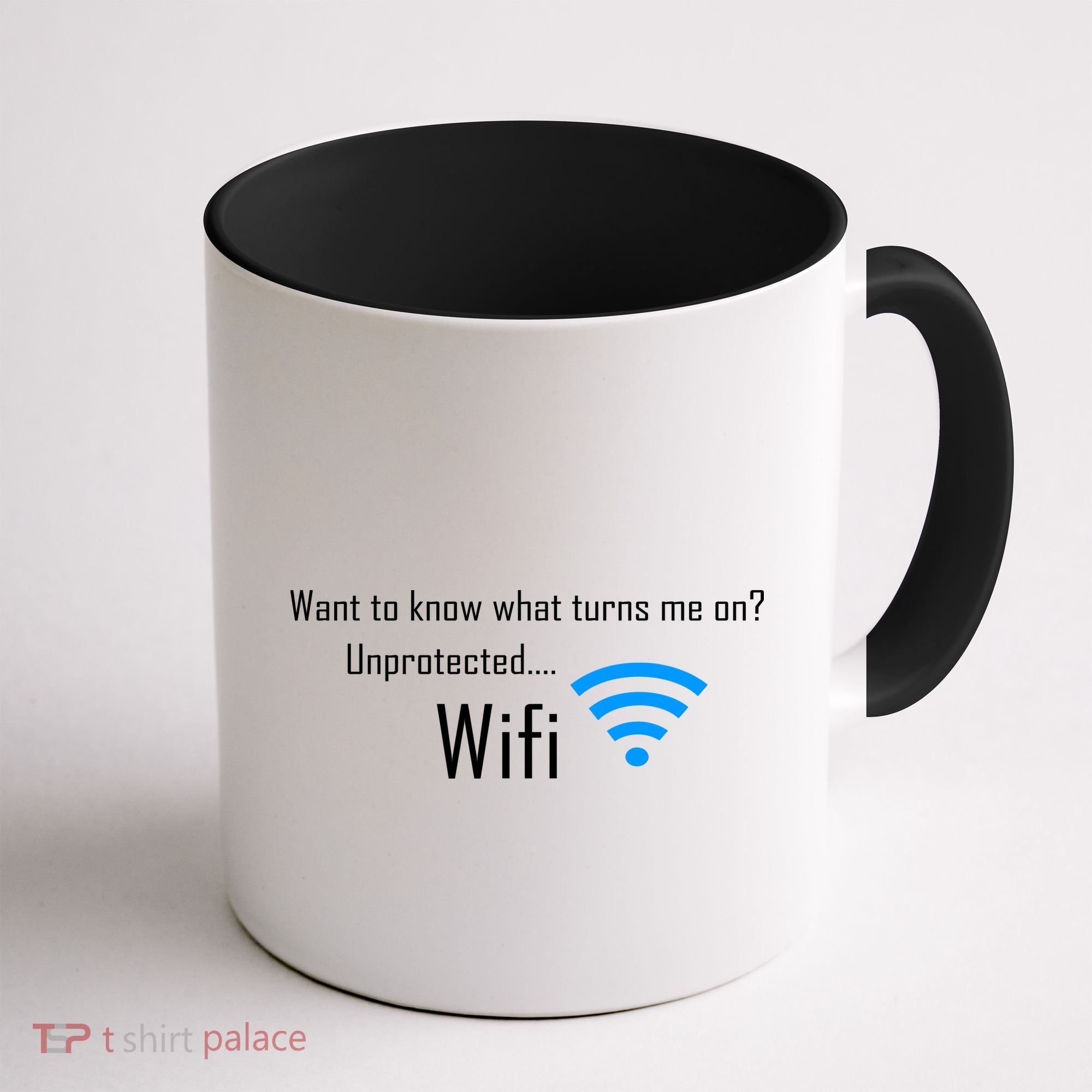 Wifi - Turns Me On Funny Coffee Mug