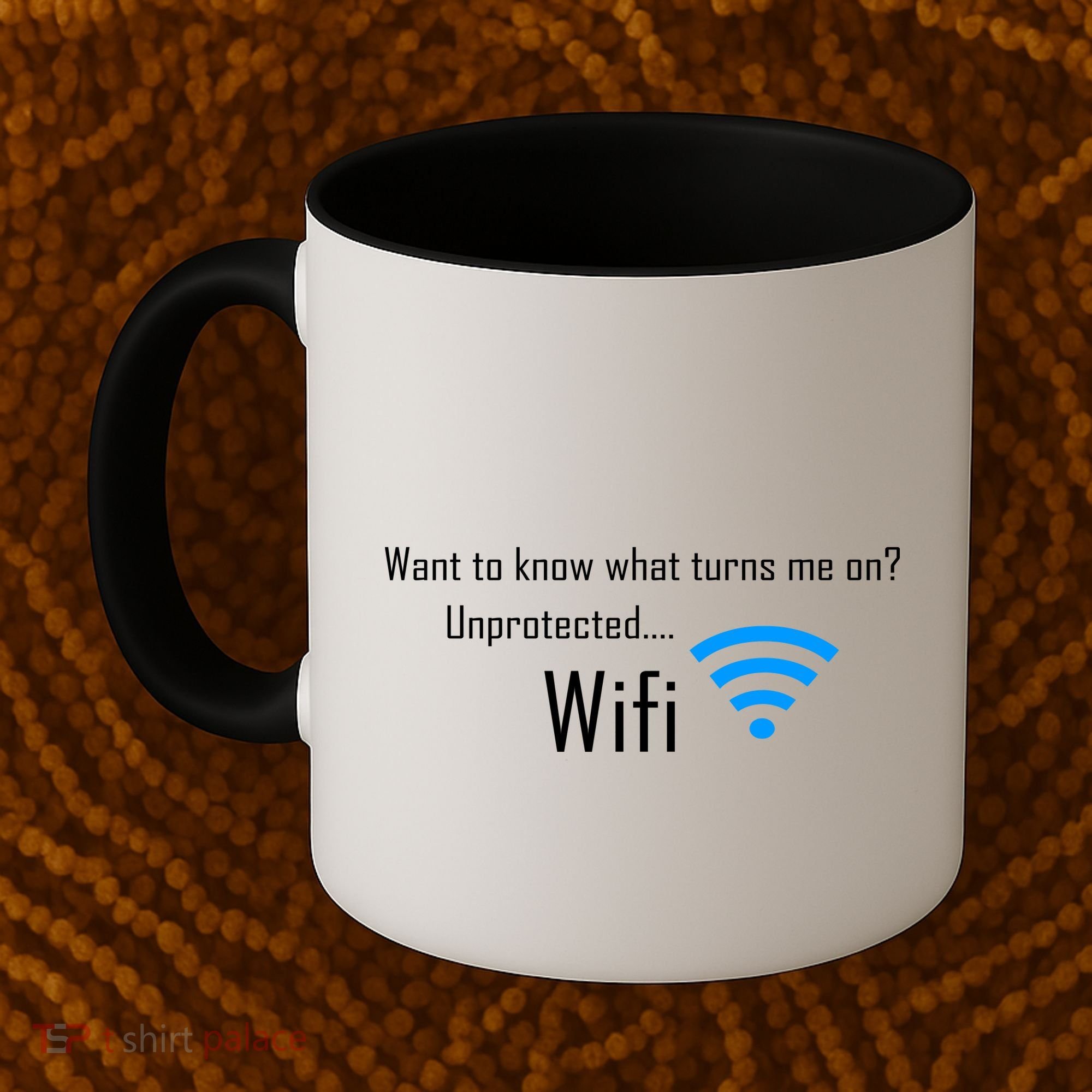 Wifi - Turns Me On Funny Coffee Mug