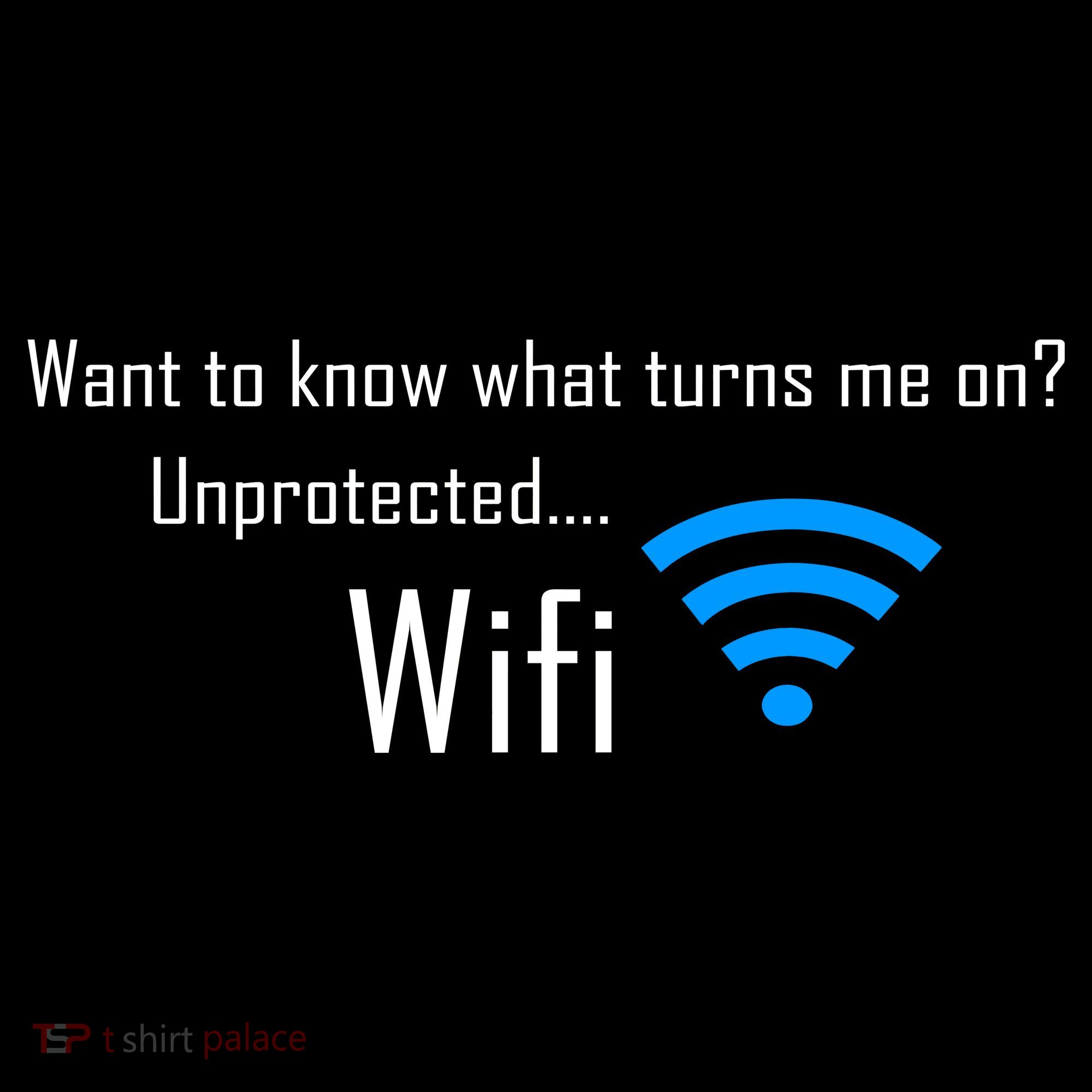 Wifi - Turns Me On Funny Mousepad