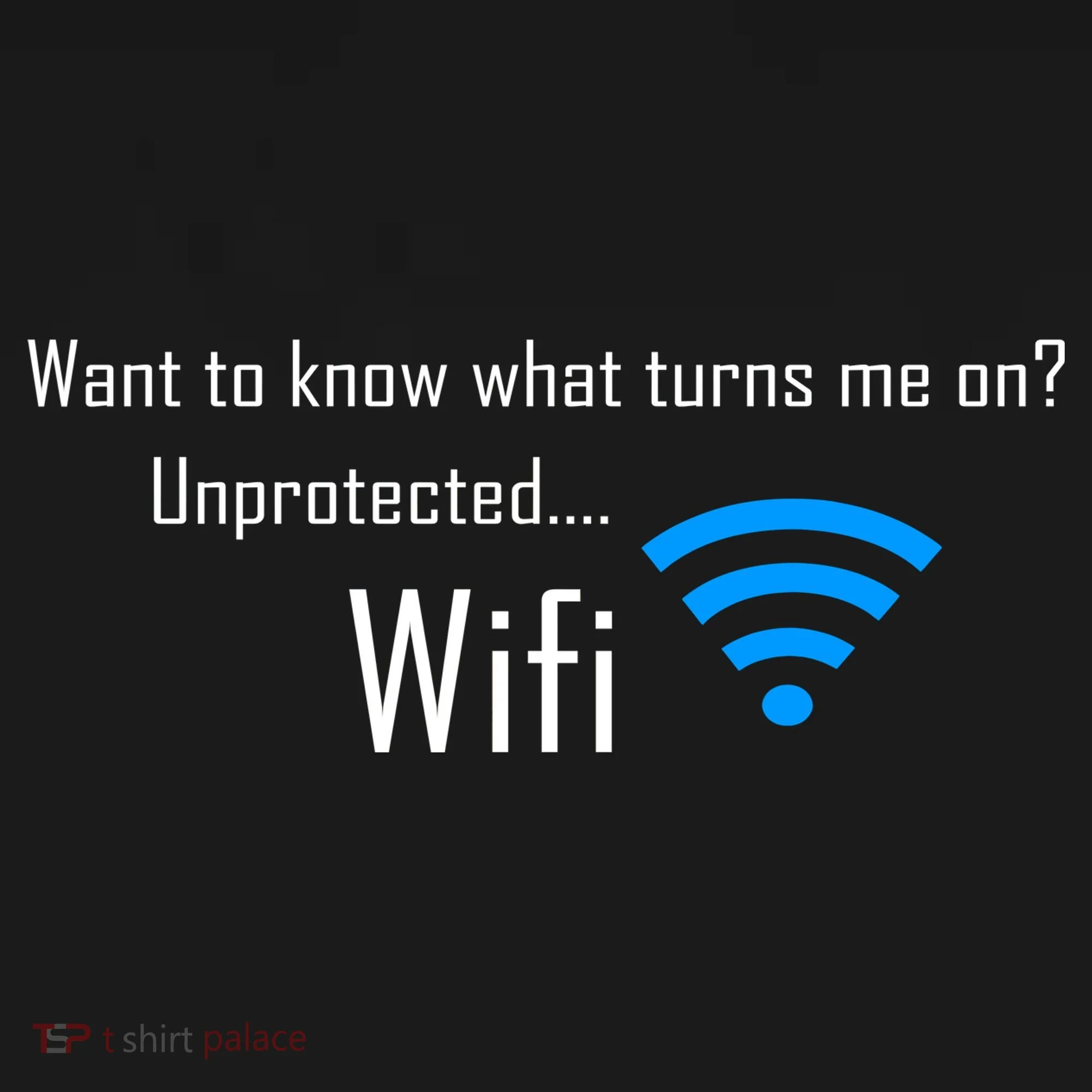 Wifi - Turns Me On Funny Mousepad
