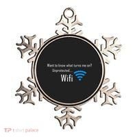 Wifi - Turns Me On Funny Ornament thumb 0