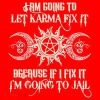 Witch I'm Going To Let Karma Fix It Because If I Fix It Santa Hat thumb 1
