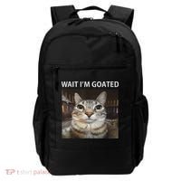 Wait IM Goated Silly Cat Meme Backpack thumb 0