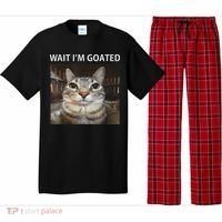 Wait IM Goated Silly Cat Meme Pajama Set thumb 0