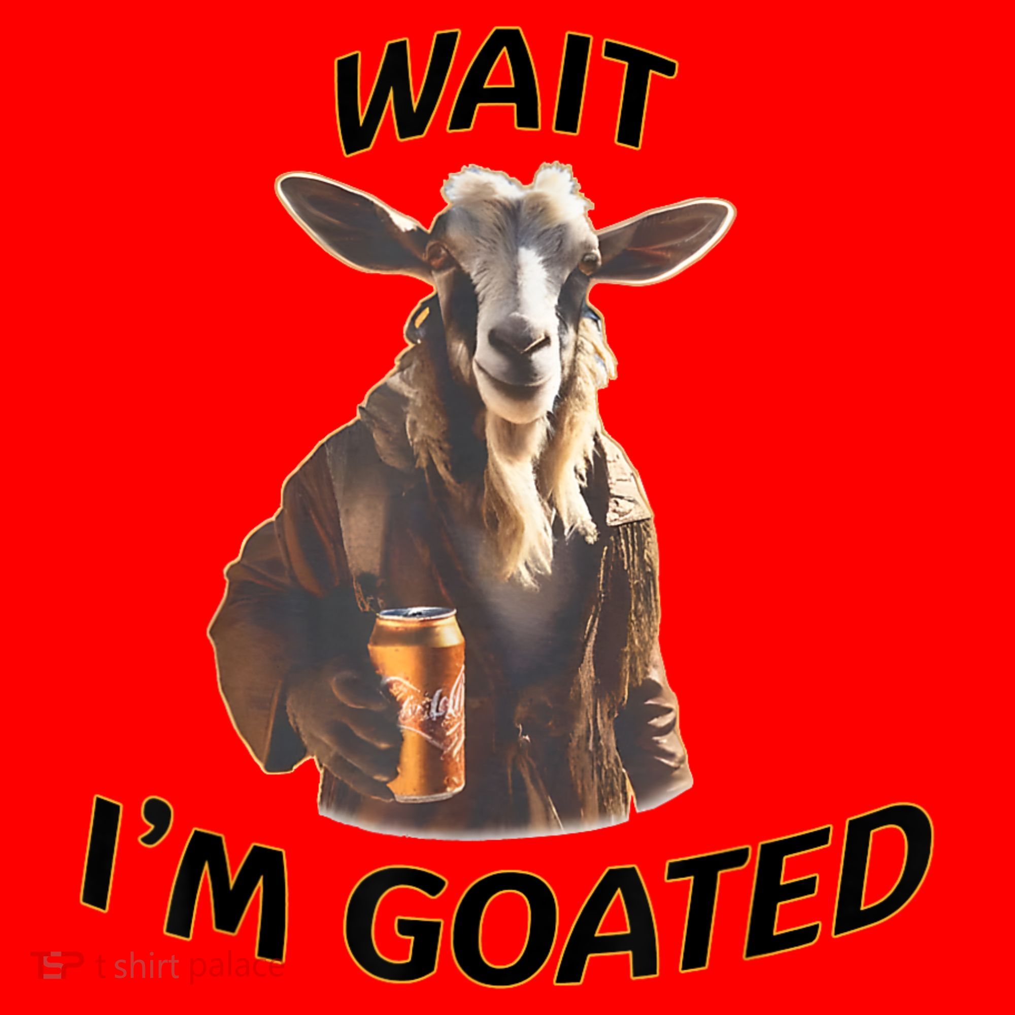 Wait I’M Goated Epic Goat Beer Funny Gift For Goated Beer Lovers Santa Hat