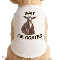 Wait I’M Goated Epic Goat Beer Funny Gift For Goated Beer Lovers Doggie Tank thumb 0