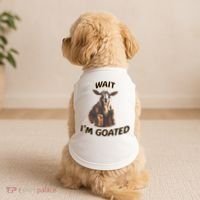 Wait I’M Goated Epic Goat Beer Funny Gift For Goated Beer Lovers Doggie Tank thumb 2