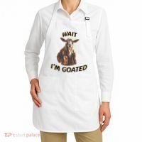 Wait I’M Goated Epic Goat Beer Funny Gift For Goated Beer Lovers Apron thumb 2