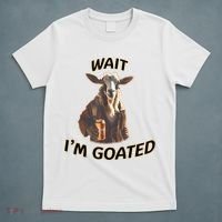 Wait I’M Goated Epic Goat Beer Funny Gift For Goated Beer Lovers T-Shirt thumb 5