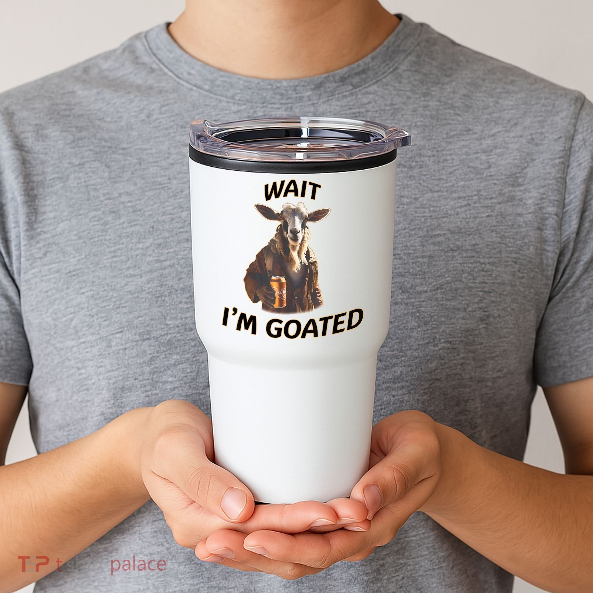 Wait I’M Goated Epic Goat Beer Funny Gift For Goated Beer Lovers Tumbler