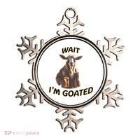 Wait I’M Goated Epic Goat Beer Funny Gift For Goated Beer Lovers Ornament thumb 0