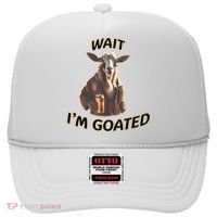 Wait I’M Goated Epic Goat Beer Funny Gift For Goated Beer Lovers Hat thumb 0