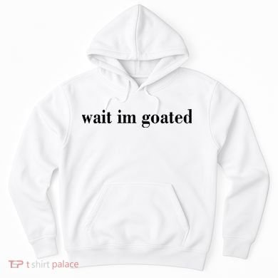 Wait Im Goated Funny Meme Hoodie