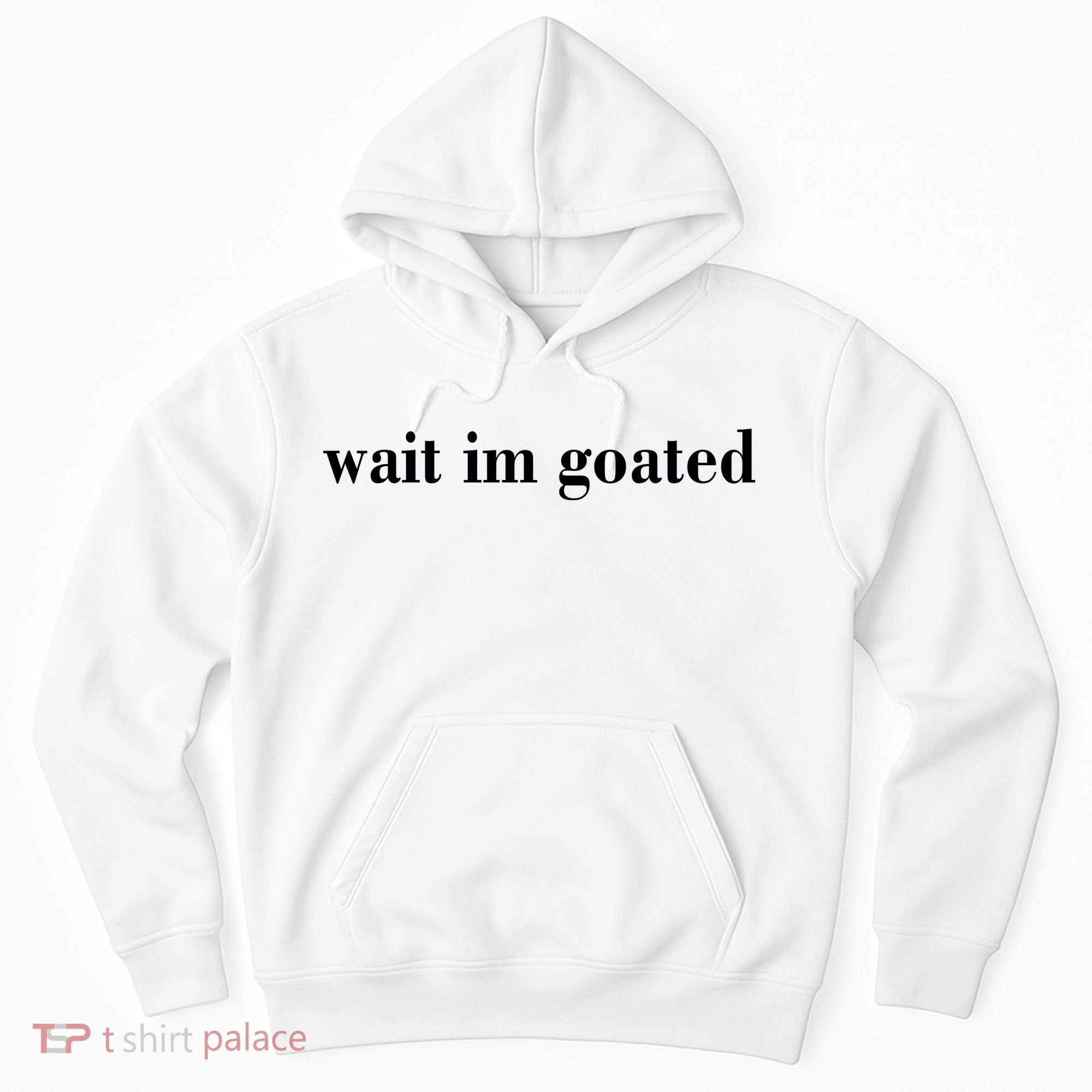 Wait Im Goated Funny Meme Hoodie