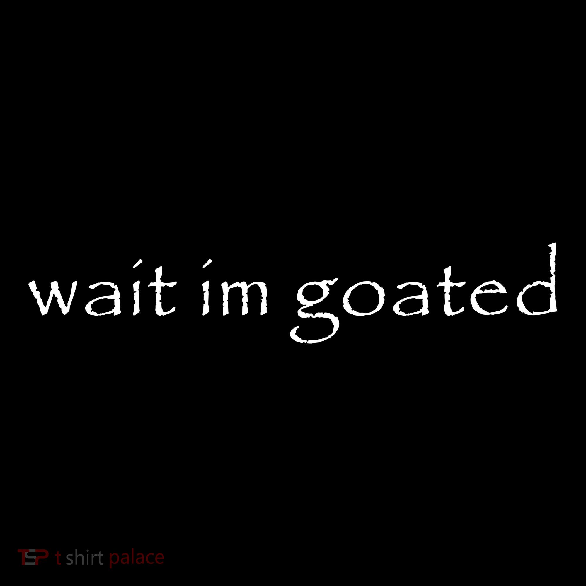 Wait Im Goated Funny Sweatshirt