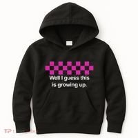 Well I Guess This Is Growing Up Kids Hoodie thumb 0