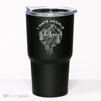 Words I Hate People Adventure Mountains Nature Tumbler thumb 0