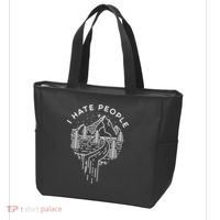 Words I Hate People Adventure Mountains Nature Tote Bag thumb 3