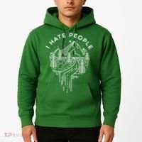 Words I Hate People Adventure Mountains Nature Hoodie thumb 2