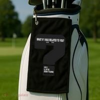 What If I Was Related To You? Golf Towel thumb 2