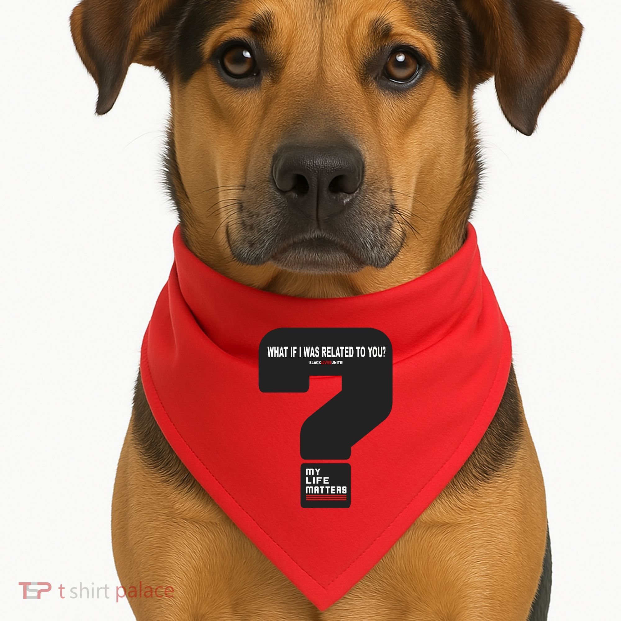 What If I Was Related To You? USA-Made Doggie Bandana