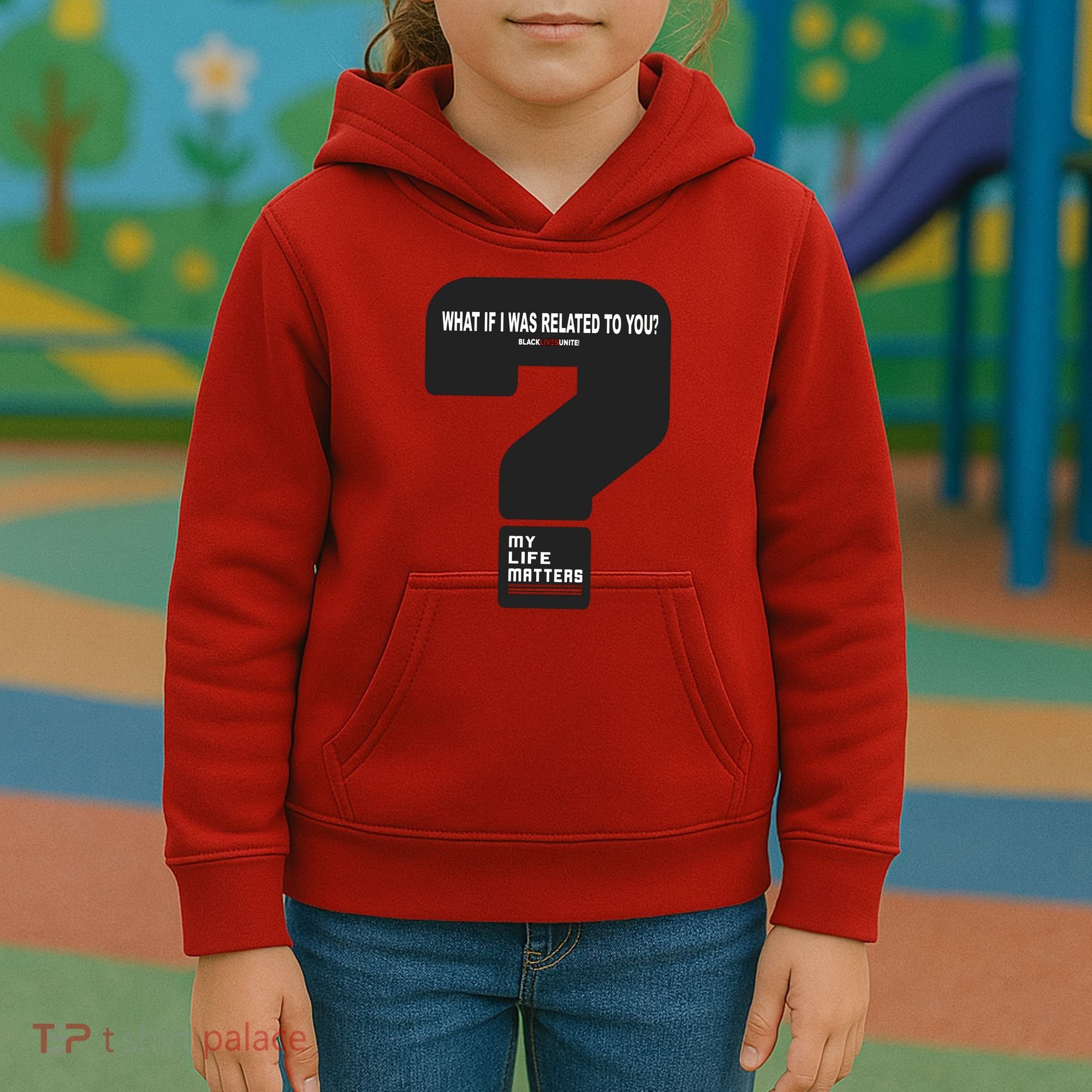 What If I Was Related To You? Kids Hoodie