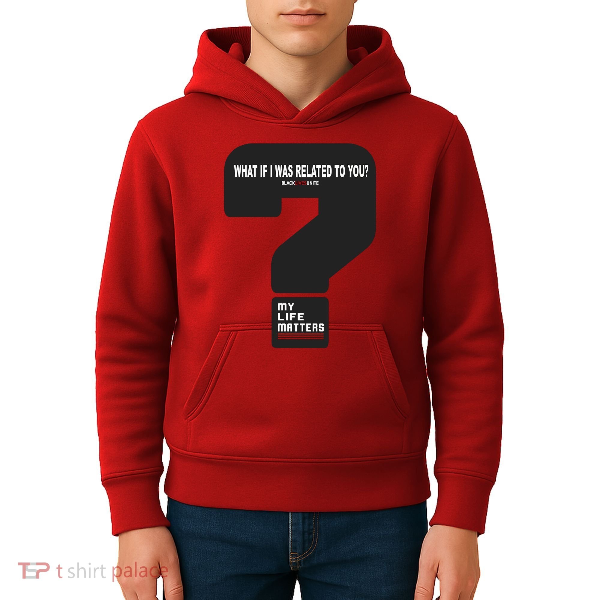 What If I Was Related To You? Kids Hoodie