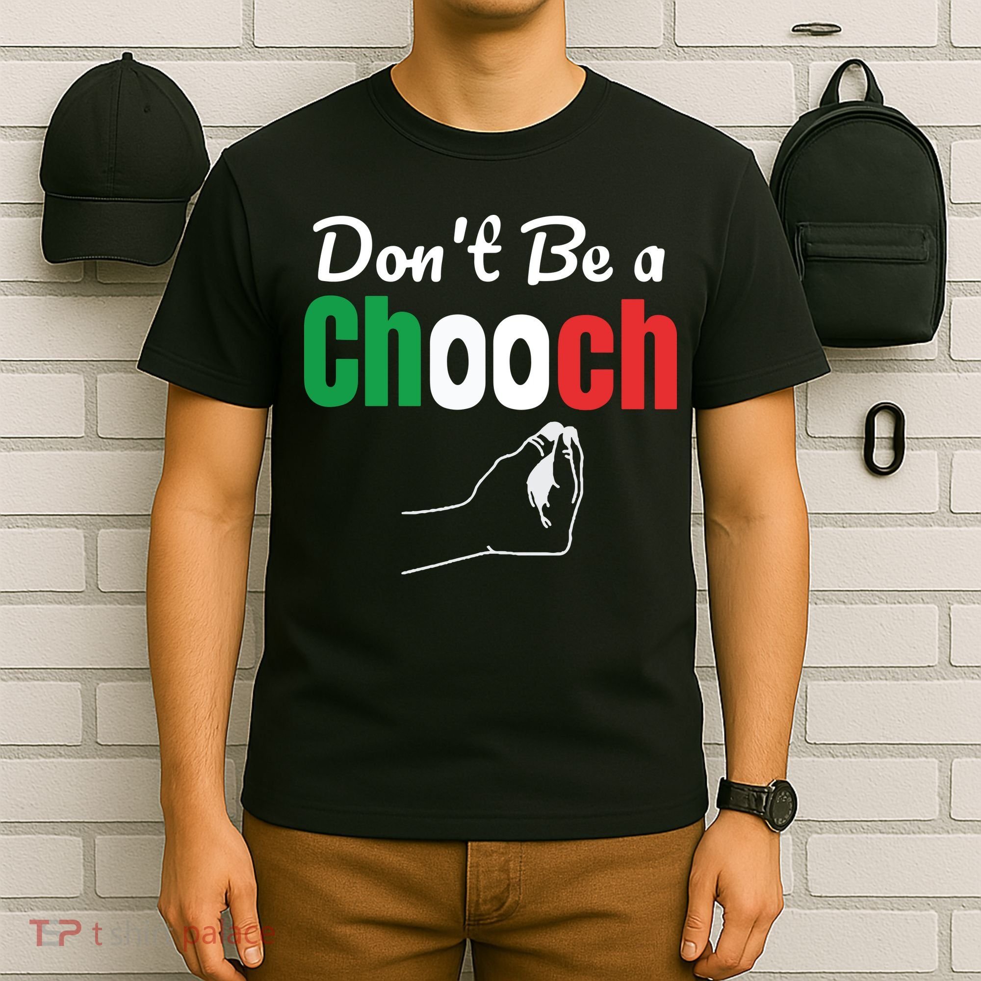 Words In Italian Chooch Italian Funny Italy Gift T-Shirt