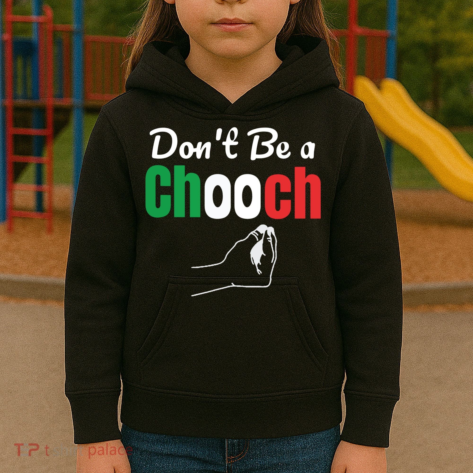 Words In Italian Chooch Italian Funny Italy Gift Kids Hoodie