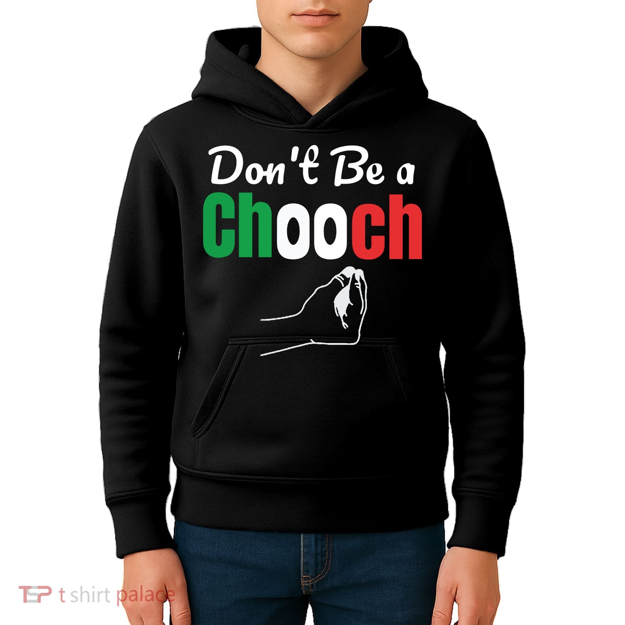 Words In Italian Chooch Italian Funny Italy Gift Kids Hoodie