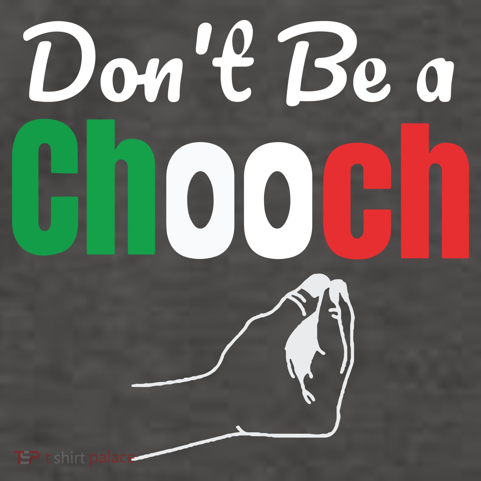 Words In Italian Chooch Italian Funny Italy Gift Women's Tank Top