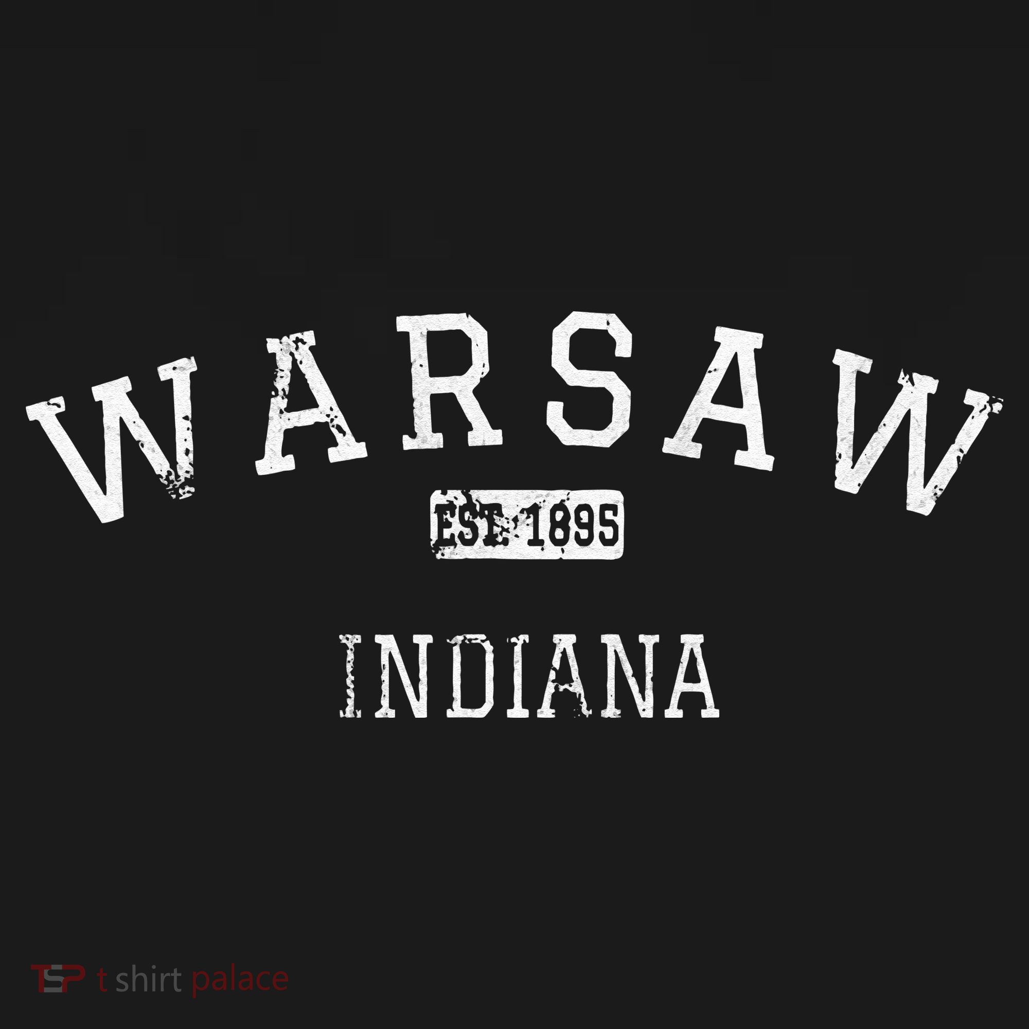 Warsaw Indiana IN Vintage T-Shirt