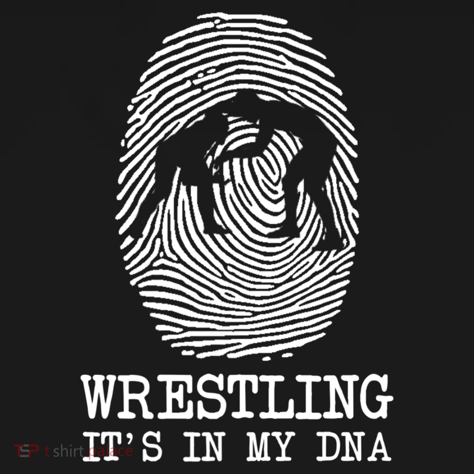 Wrestling It's In My Dna Fun For Wrestlers Grapplers Gift Women's Hoodie