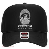 Wrestling It's In My Dna Fun For Wrestlers Grapplers Gift Hat thumb 0