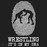 Wrestling It's In My Dna Fun For Wrestlers Grapplers Gift Hat thumb 2